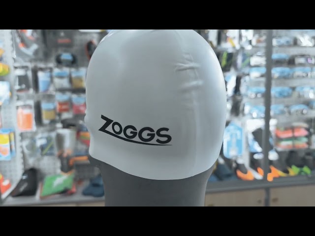 Шапочка для плавання Zoggs Easy-fit Silicone Cap V2 (білий)