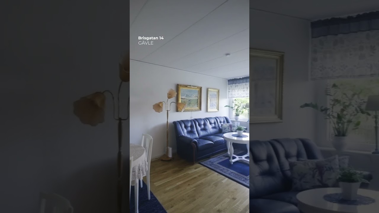 3 rum Par-/kedje-/radhus på Brisgatan 14 Gävle Andersberg Gävle kommun - video