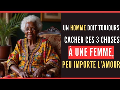 conseil de vie : Un homme doit toujours cacher ces 3 choses à une femme, peu importe l'amour