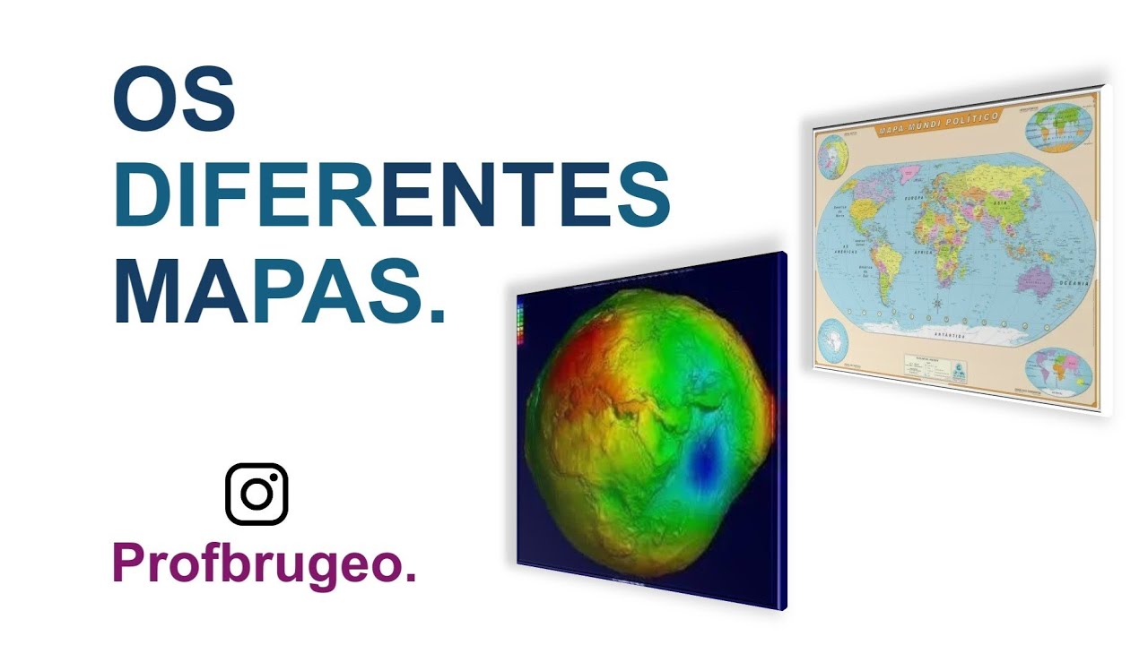 O que é um mapa? Projeções e Tipos de Mapas.