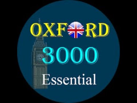 The Oxford 3000 Words - English Words List for Duolingo English Test