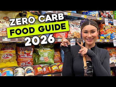 2026 ULTIMATE ZERO CARB Food Guide!