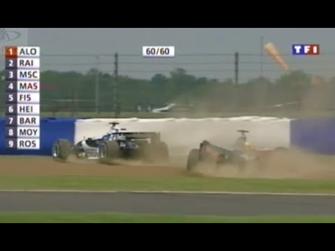 F1 2006 Résumé du Grand Prix de Grande Bretagne en Francais TF1