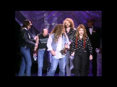 Kentucky Headhunters Win Top New Vocal Group - ACM Awards 1990