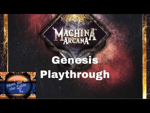 Machina Arcana 3rd Edition Playthrough l Genesis Mission Part 1