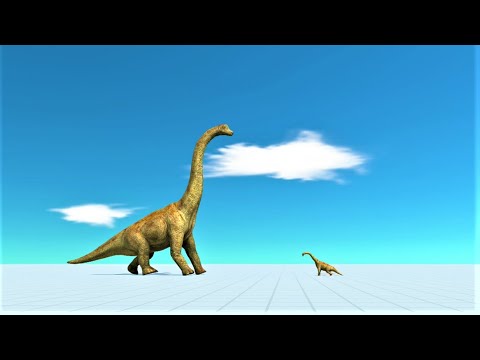EVERY DINOSAUR UNIT VS TINY ITSELF animal revolt battle simulator