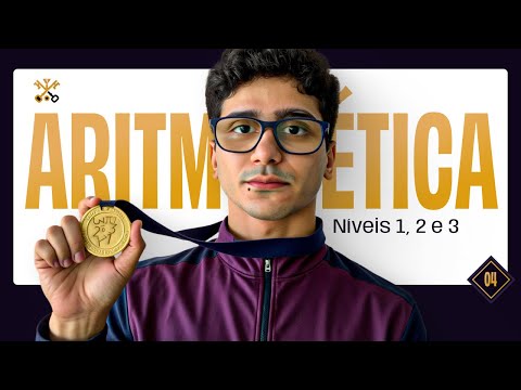 TODA A ARITMÉTICA DA 2ª FASE DA OBMEP EM 1 AULA (NÍVEIS 1, 2 E 3) (AQUECIMENTO 04 SDM 2025)