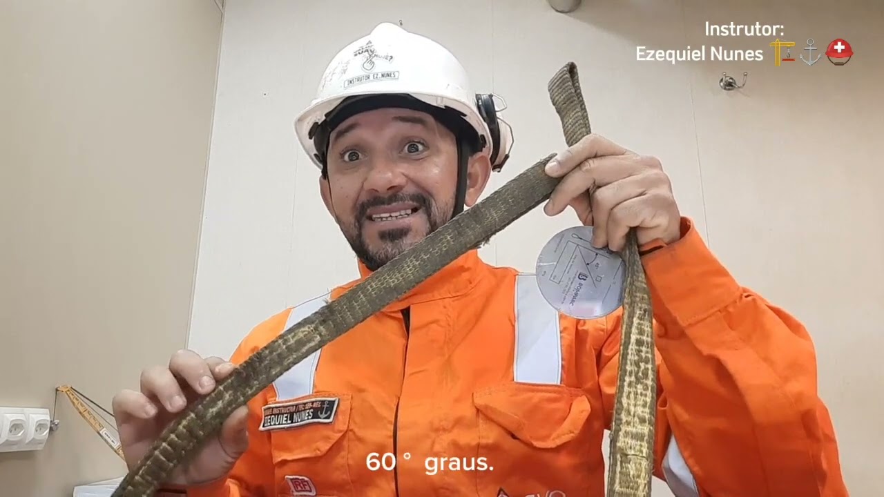 Posso içar uma carga de 13 ton  com duas cintas de 10 ton?Respondendo ao meu seguidor.#eznunes