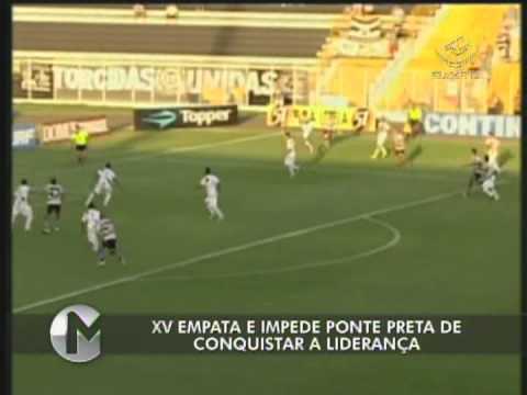 XV Piracicaba 2 x 2 Ponte Preta - 16ª rodada paulistão