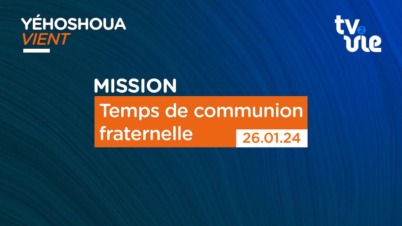 Thumbnail of video: Temps de communion fraternelle