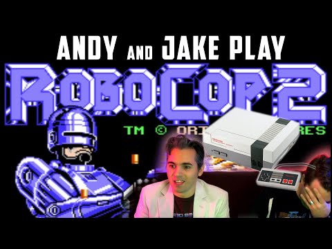 Playing RoboCop With Protector 101 - Robo Cop 2 NES