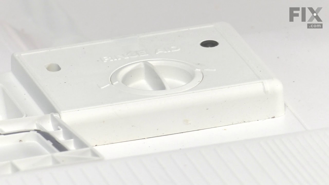 Replacing your Frigidaire Dishwasher Rinse Aid Cap