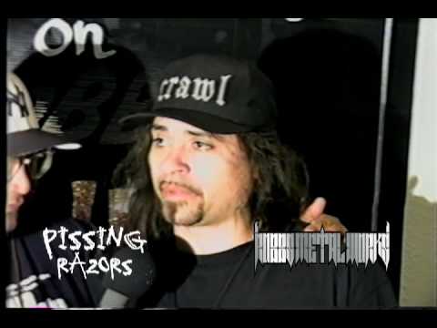 PISSING RAZORS on Robbs MetalWorks 1999