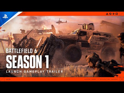 Battlefield 6 - Season 1 Gameplay Trailer | PS5 Games