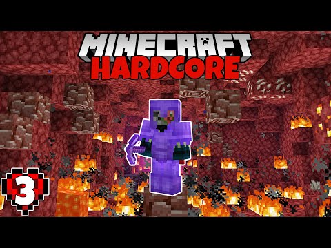Getting FULL NETHERITE Armor In Minecraft 1.19 Hardcore Survival! Truly Hardcore Ep 3