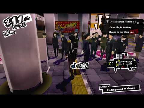 Persona 5 Royal Blind Walkthrough 2