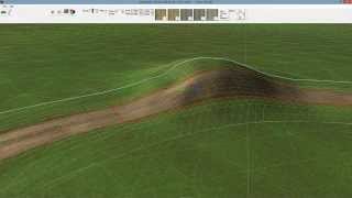 Track - Cross section and Terrain Snap