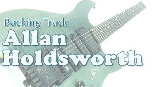 Allan Holdsworth style backing track and chart