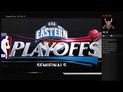 NBA 2K16|My Career S4|Raptors vs Bulls Broke Zack lavines ankles|Semifinals