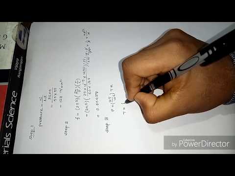 Problem on Hydrodynamic Bearing,step wise solution with the design data handbook by Mahadevan (ASTU)