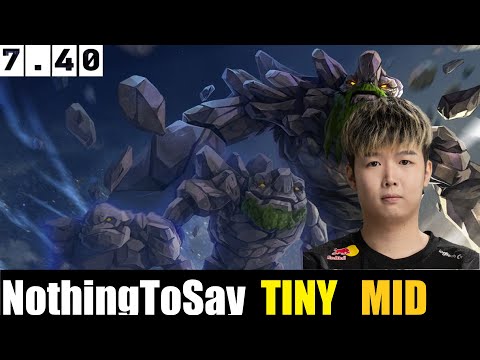 🤯 NothingToSay [TINY] MID 7.40 - DOTA 2 HIGHEST MMR MATCH#dota2   #dota2gameplay