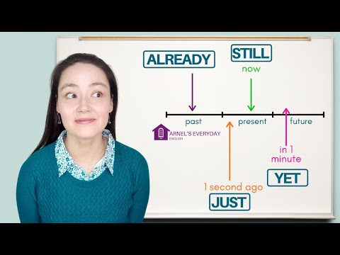 STILL | ALREADY | JUST | YET - English grammar