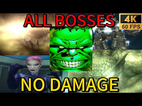 The Incredible Hulk: Ultimate Destruction (HARD) All Bosses NO DAMAGE + Ending | 4K 60FPS