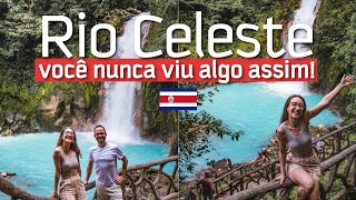 O rio MAIS AZUL que você vai ver na vida 😱 como conhecer o Rio Celeste, na Costa Rica