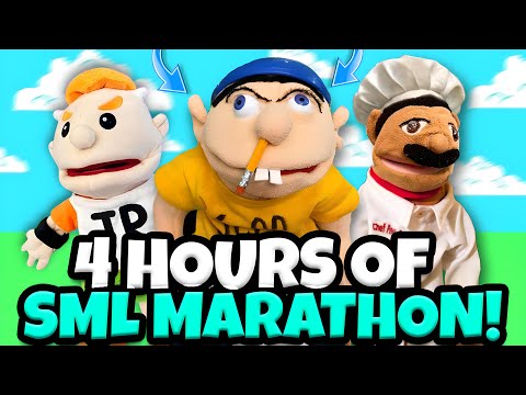 *4 HOURS* OF SML MARATHON! (FUNNIEST JEFFY VIDEOS)