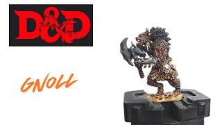 How to paint the Gnoll from Dungeons and Dragon