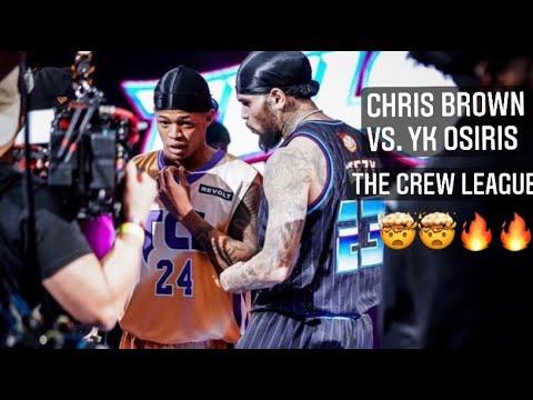 #ChrisBrown vs #YKOsiris I The Crew League S3 Ep.3 Reaction