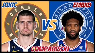 JOKIC VS EMBIID COMPARISON // NBA CAREER STATS COMPARISON