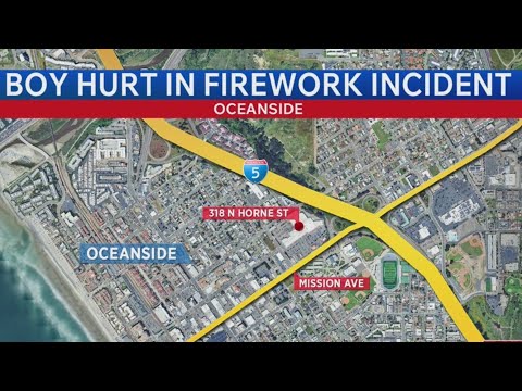 Oceanside teen’s hand amputated after fireworks explosion