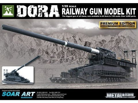 German super-heavy railway gun Schwerer Gustav (Dora) Essential T