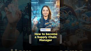 Supply Chain Manager Roadmap 2026 | How To Become A Supply Chain Manager  #Shorts  #Simplilearn