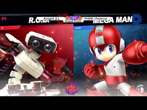 Clocktower Smash 100 - GF - Knight (R.O.B.) vs. PHNM | Peabnut (Mega Man) - SSBU