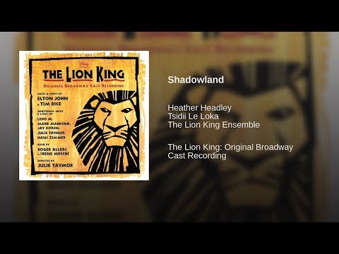 The Lion King Musical - Shadowland lyrics (with Korean subs)