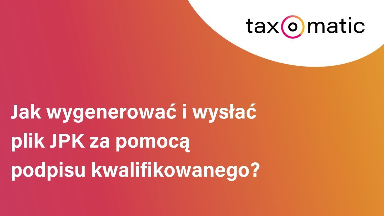 Zobacz video taxomatic.pl