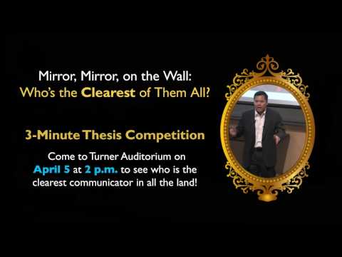 2017 3-Minute Thesis Competition | Johns Hopkins University School of Medicine