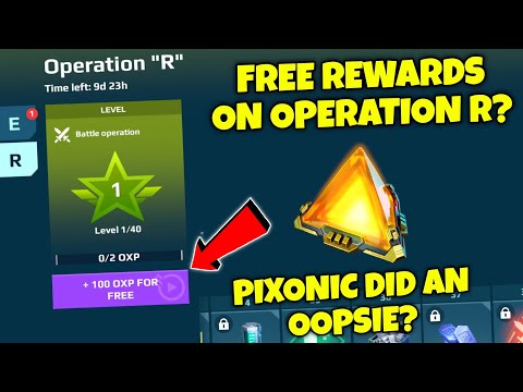 FREE REWARDS ON OPERATION R? PIXONIC Did An OOPSIE? War Robots Breaking News!