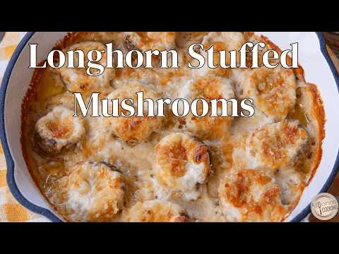 Longhorn Steakhouse Copycat Stuffed Mushrooms