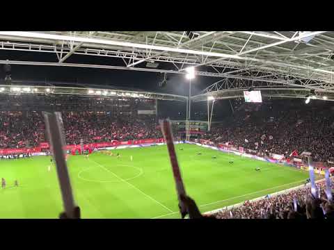 Opkomst halve finale KNVB FC Utrecht - Ajakkes 2-0