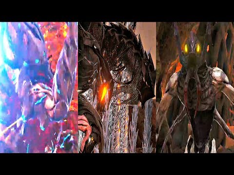 Code Vein Hellfire Knight DLC - All Bosses / Boss Fights