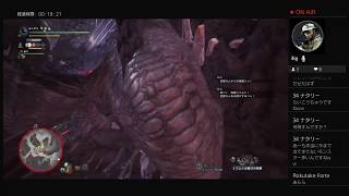 17日目　初めてのMHW フレンドさんと協力プレイ［モンスターハンターワールド］
