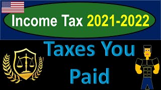 Download Lagu Taxes You Paid 5044 Income Tax Preparation u0026 Law 2021-2022 Thumbnail