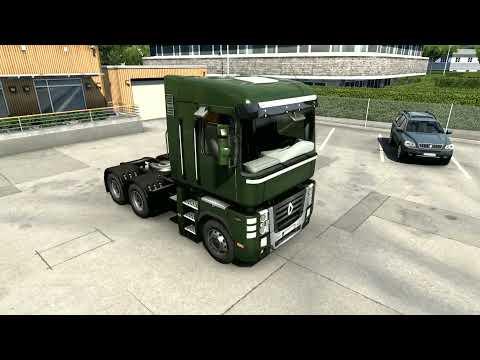 Renault Trucks | Renault Magnum Excellence 480hp 12T truck transporting | ETS 2 | D4 gaming |