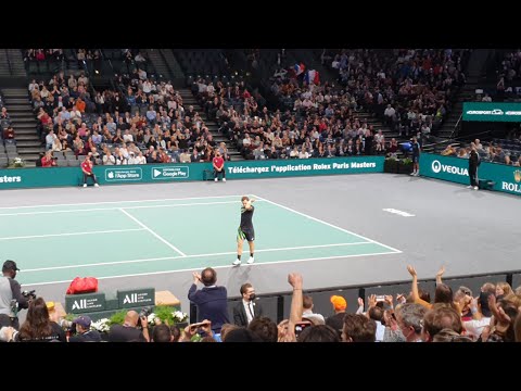 Medvedev vs Gaston - First set - 5-4- Break Game Hugo