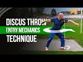 Discus Throw Technique & Drills | Entry Mechanics