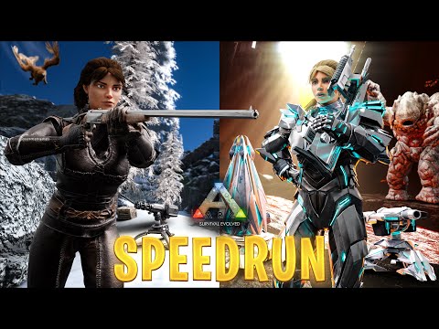 SOLO Speedrunning ARK On A PvP Server
