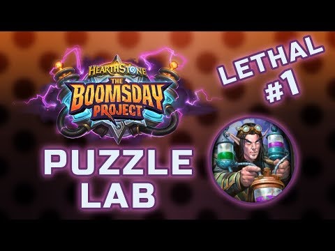 Hearthstone Boomsday Project - Puzzle Lab | LETHAL 01 | @TheAltPlay